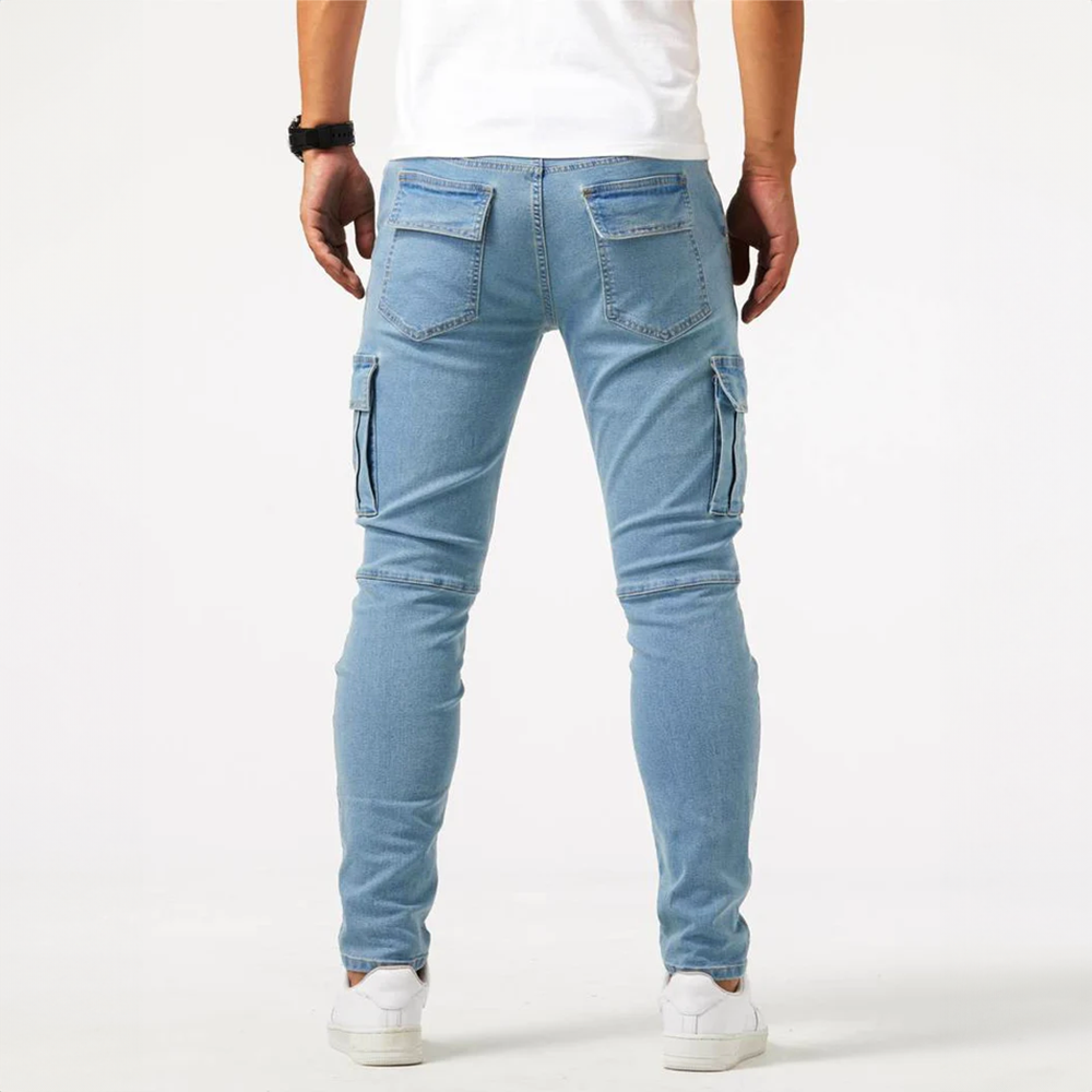 Vita Di Palma™ | Denim Cargo Jeans