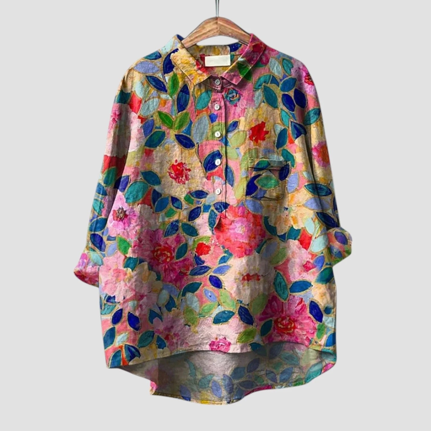 Vita Di Palma™ | Vibrant Floral Print & Comfortable Oversized Fit