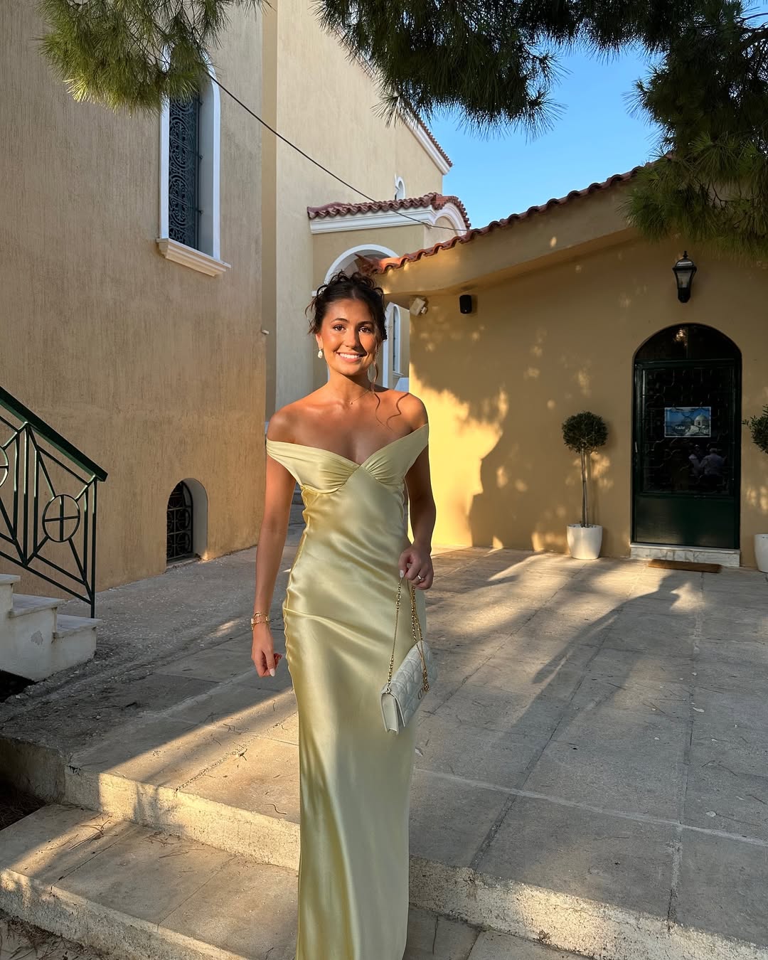 Emory: Satin Backless Maxi Dress