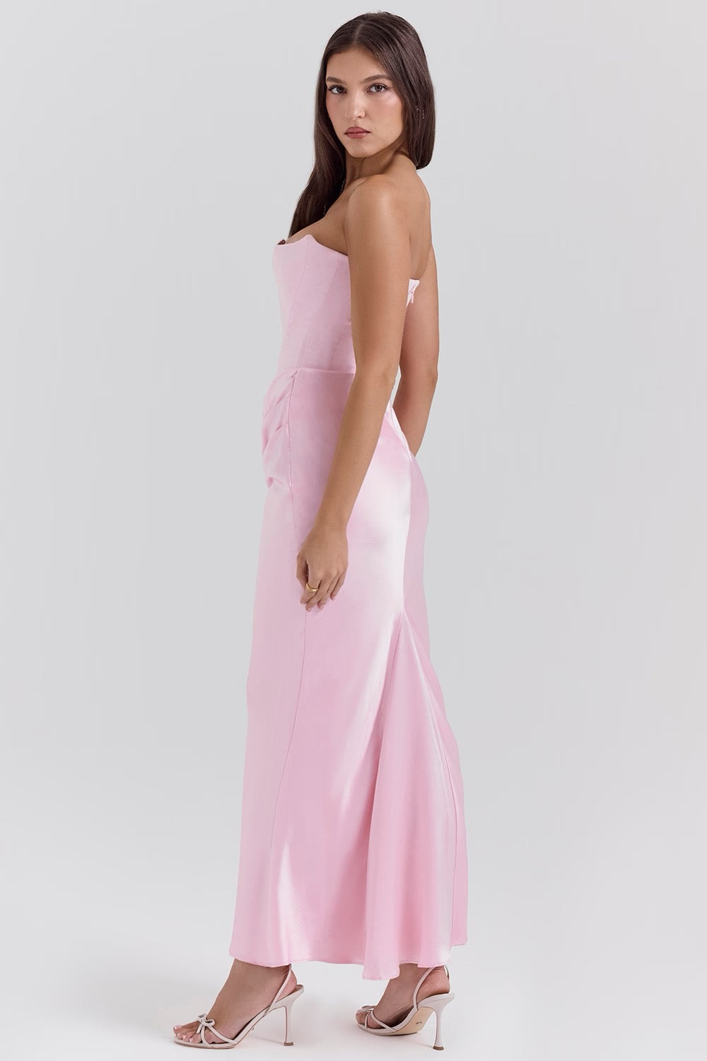 Tessa: Strapless Maxi Dress