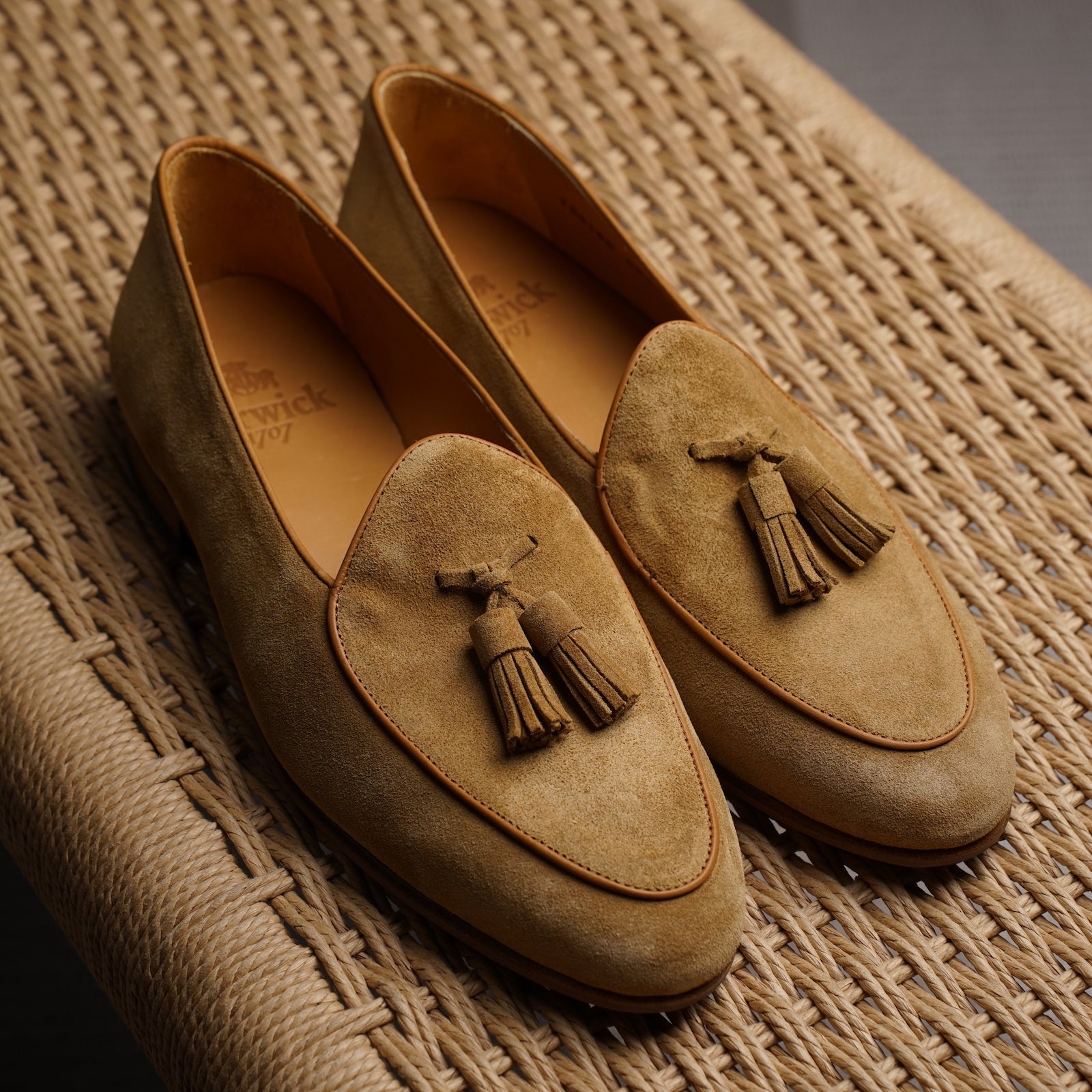 Vita Di Palma™ | Golden Brown Suede