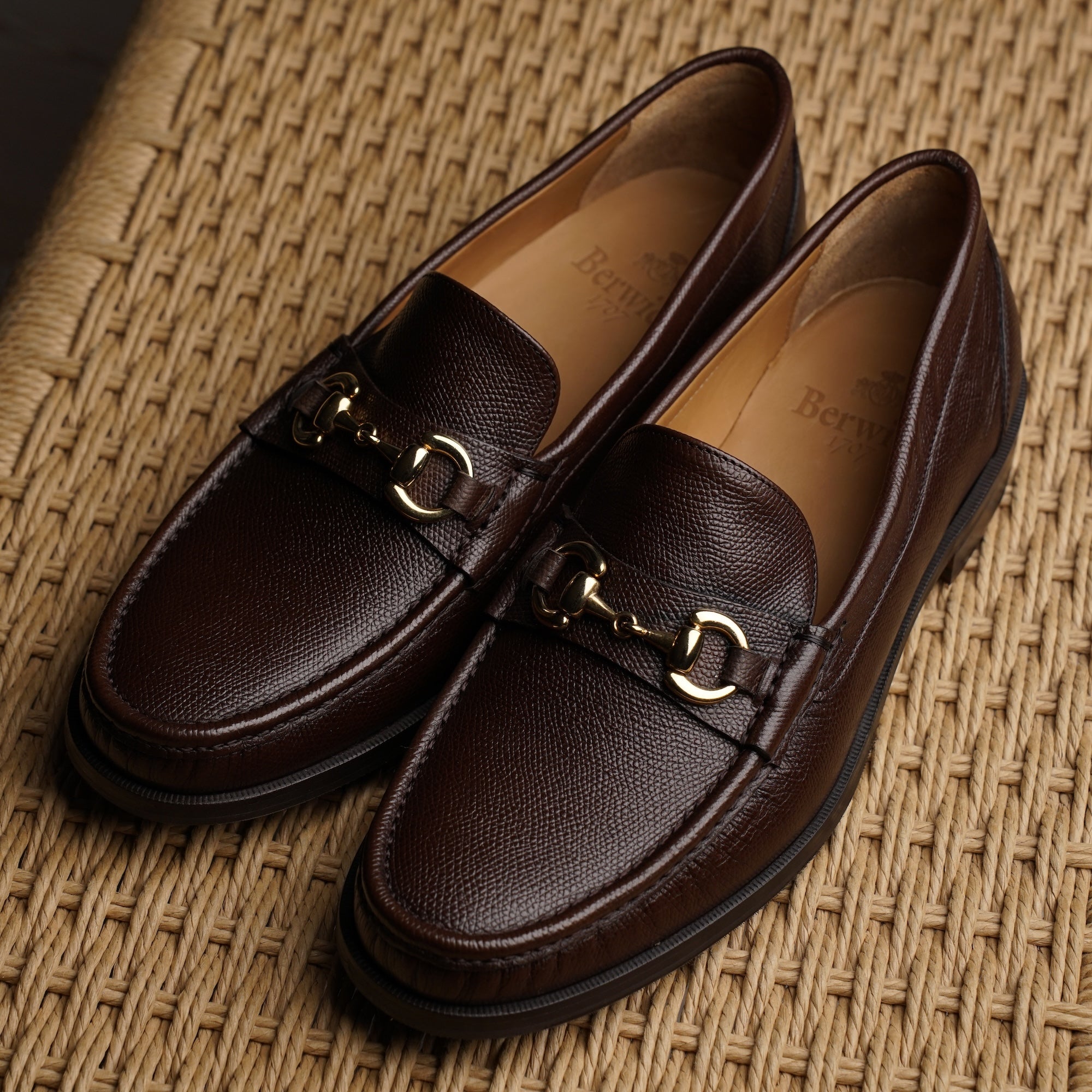 Vita Di Palma™ | Brown Grain Leather