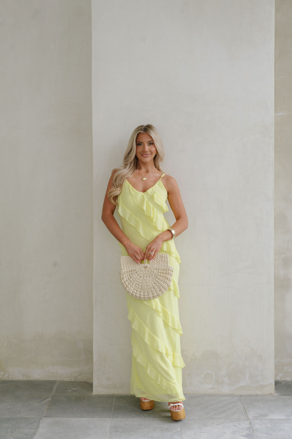 Jade Ruffled Maxi Dress – Elegance Meets Effortless Charm