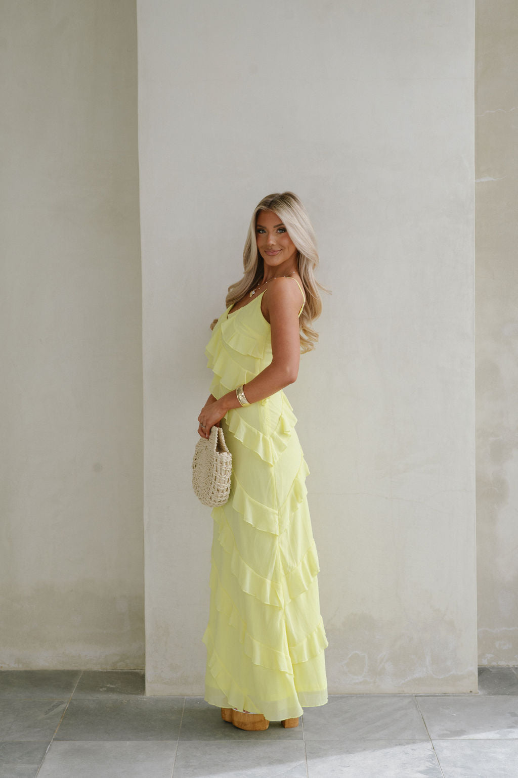 Jade Ruffled Maxi Dress – Elegance Meets Effortless Charm