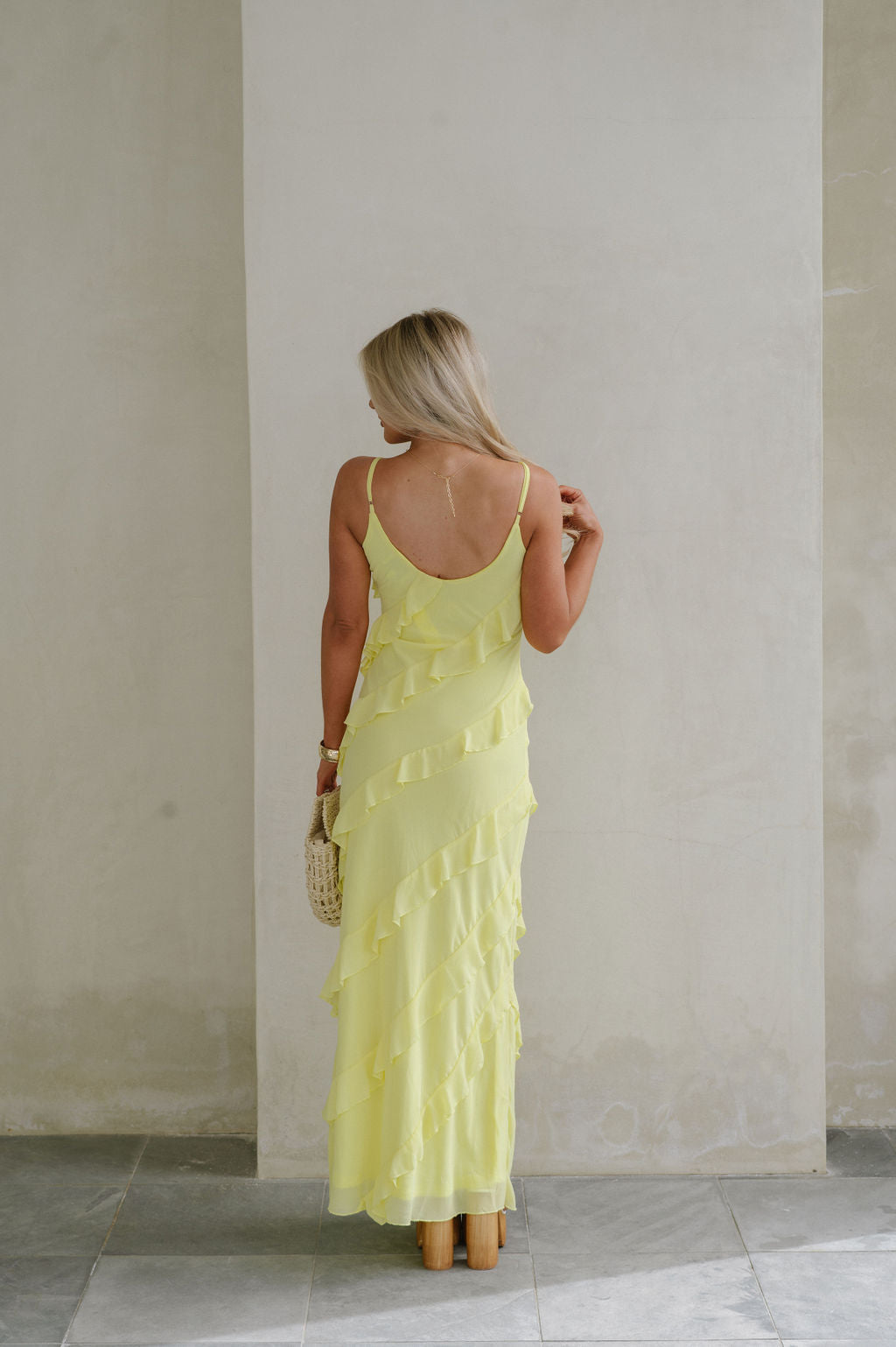 Jade Ruffled Maxi Dress – Elegance Meets Effortless Charm