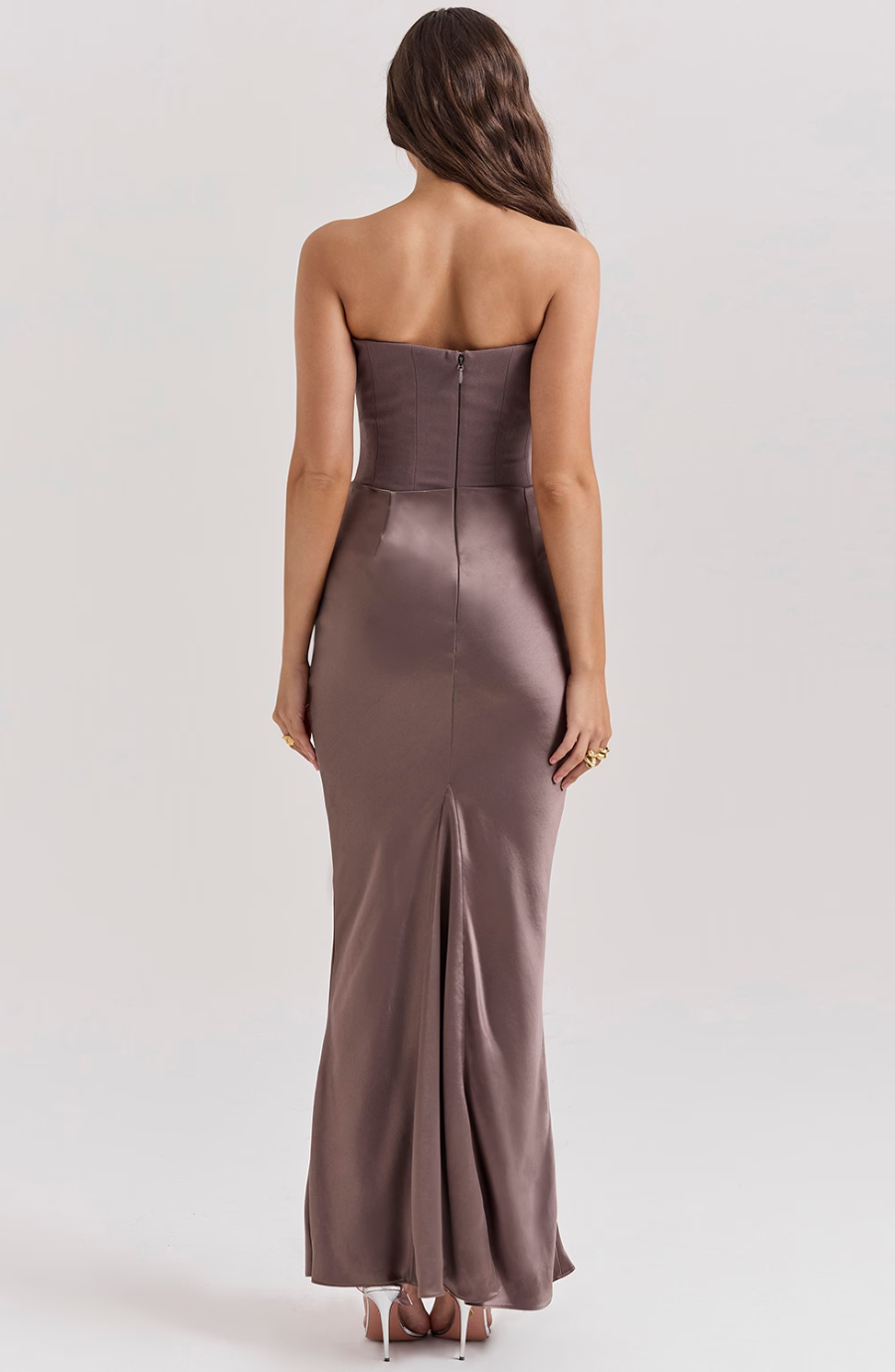 Tessa: Strapless Maxi Dress