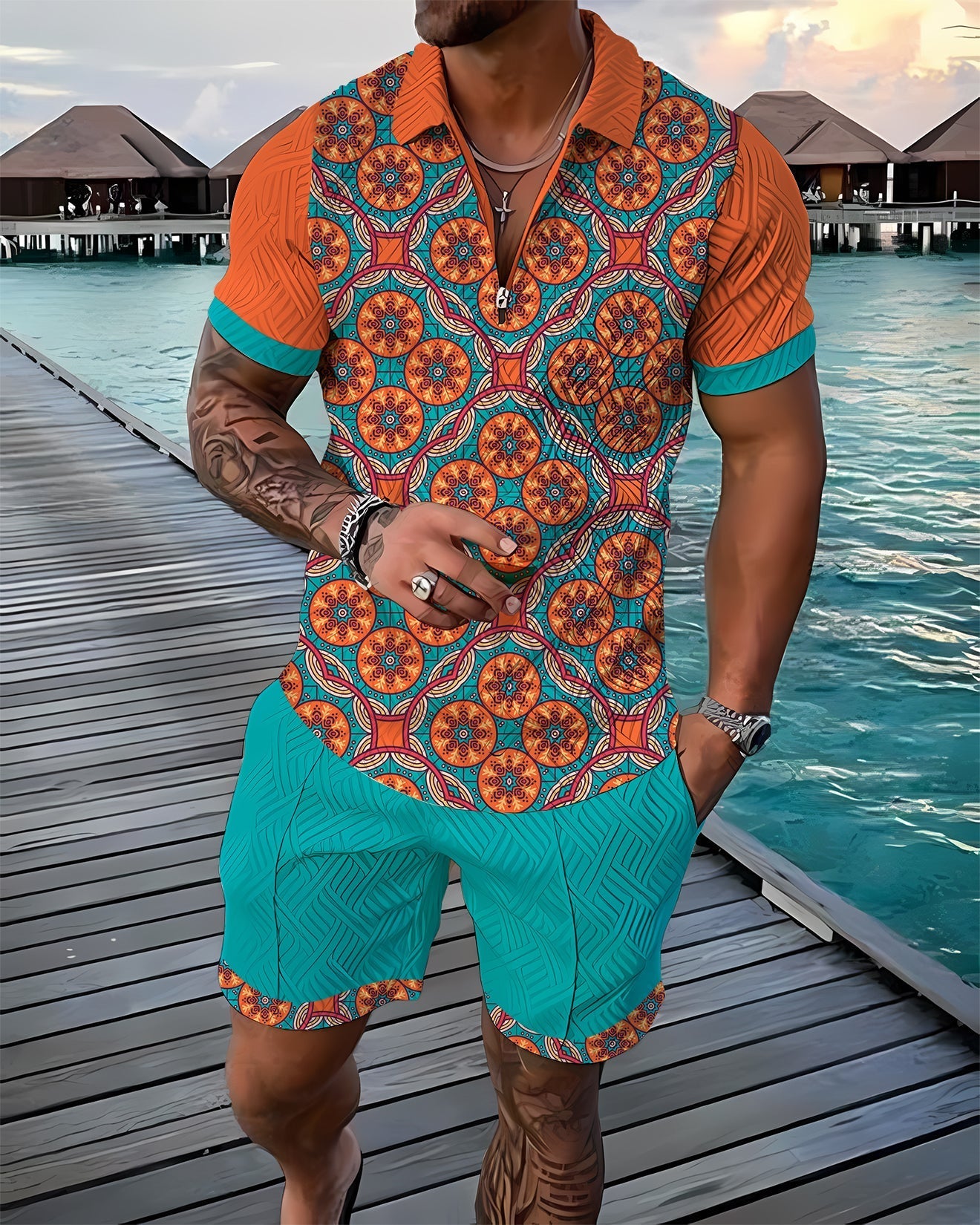 Vita Di Palma™ | Isak Azure Set | Comfort, Durability & Vintage Style