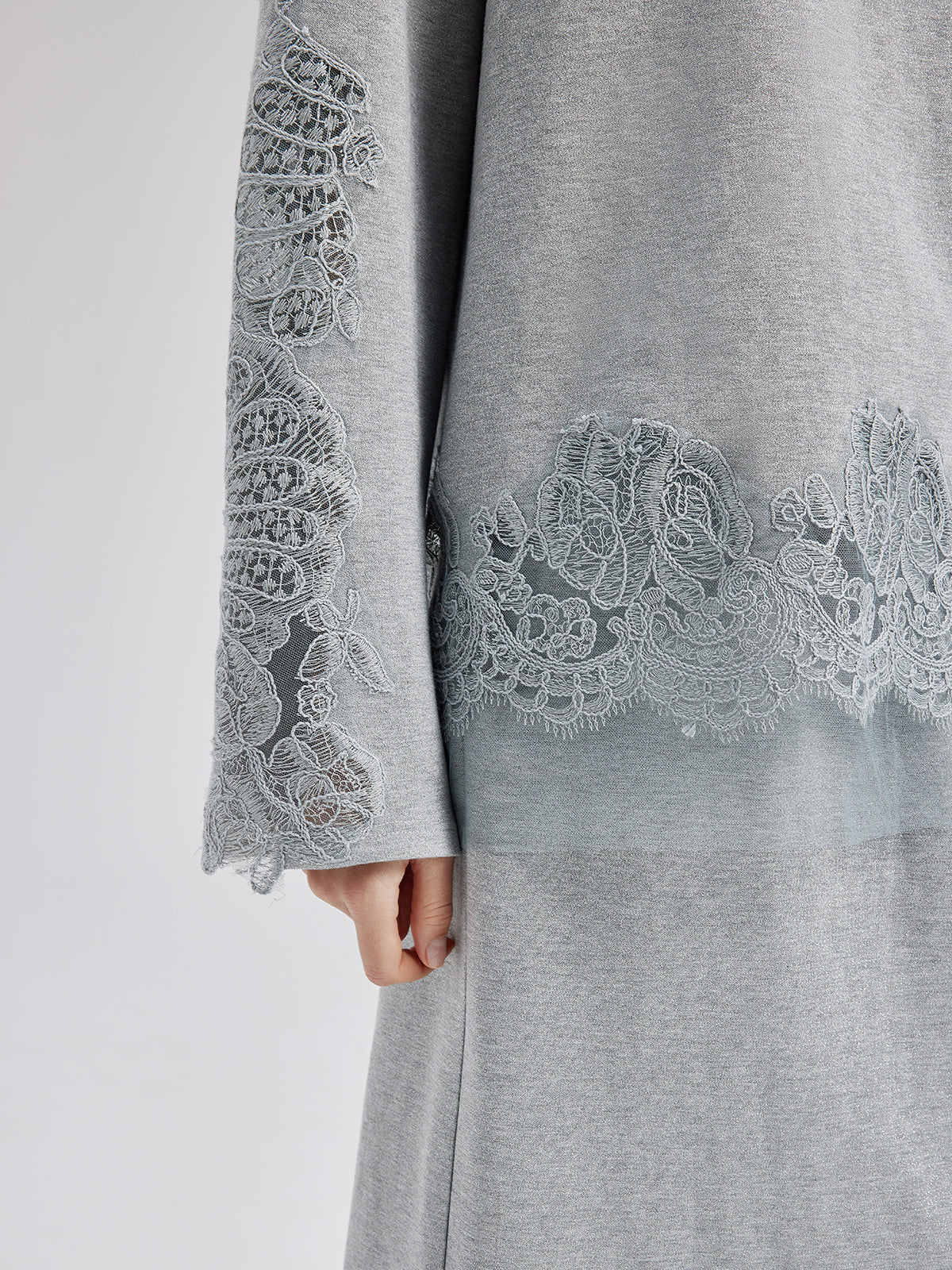 Vita Di Palma™ | Italian Lace-Detail Knit Set