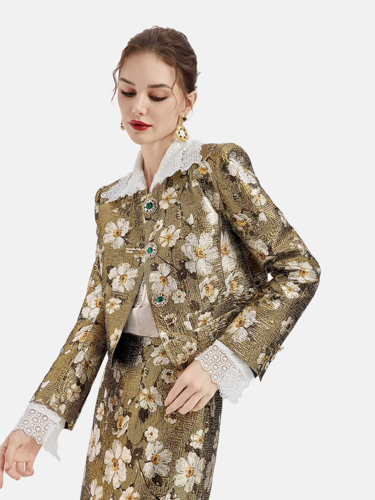 Vita Di Palma™ | Custom Luxury Baroque Print Jacket