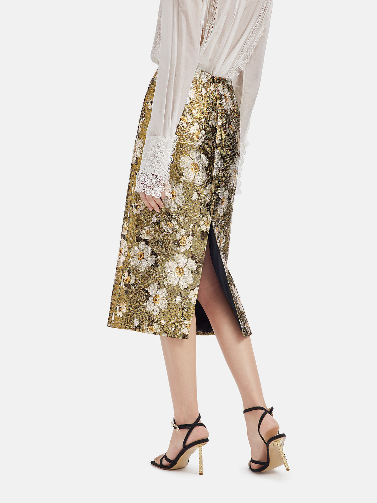 Vita Di Palma™ | Custom Luxury Baroque Pencil Skirt