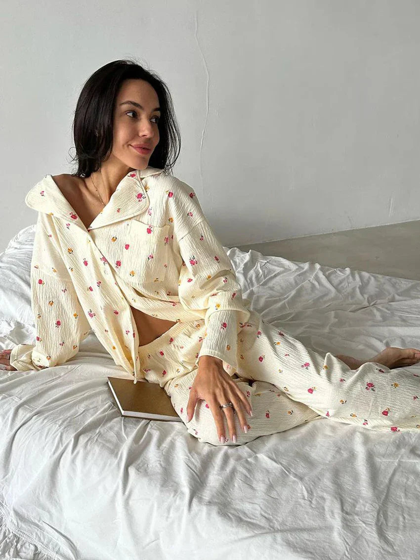 Nina | Soft Flower Pyjama