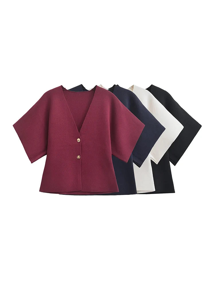 Elegante V-hals Top