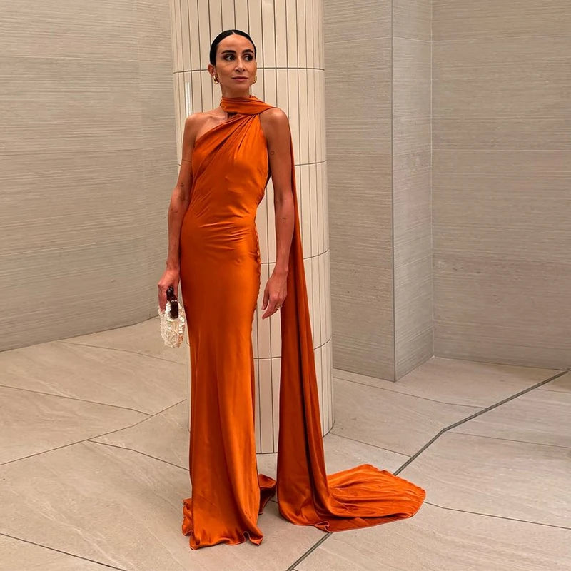 Stella: Timeless Cape Gown