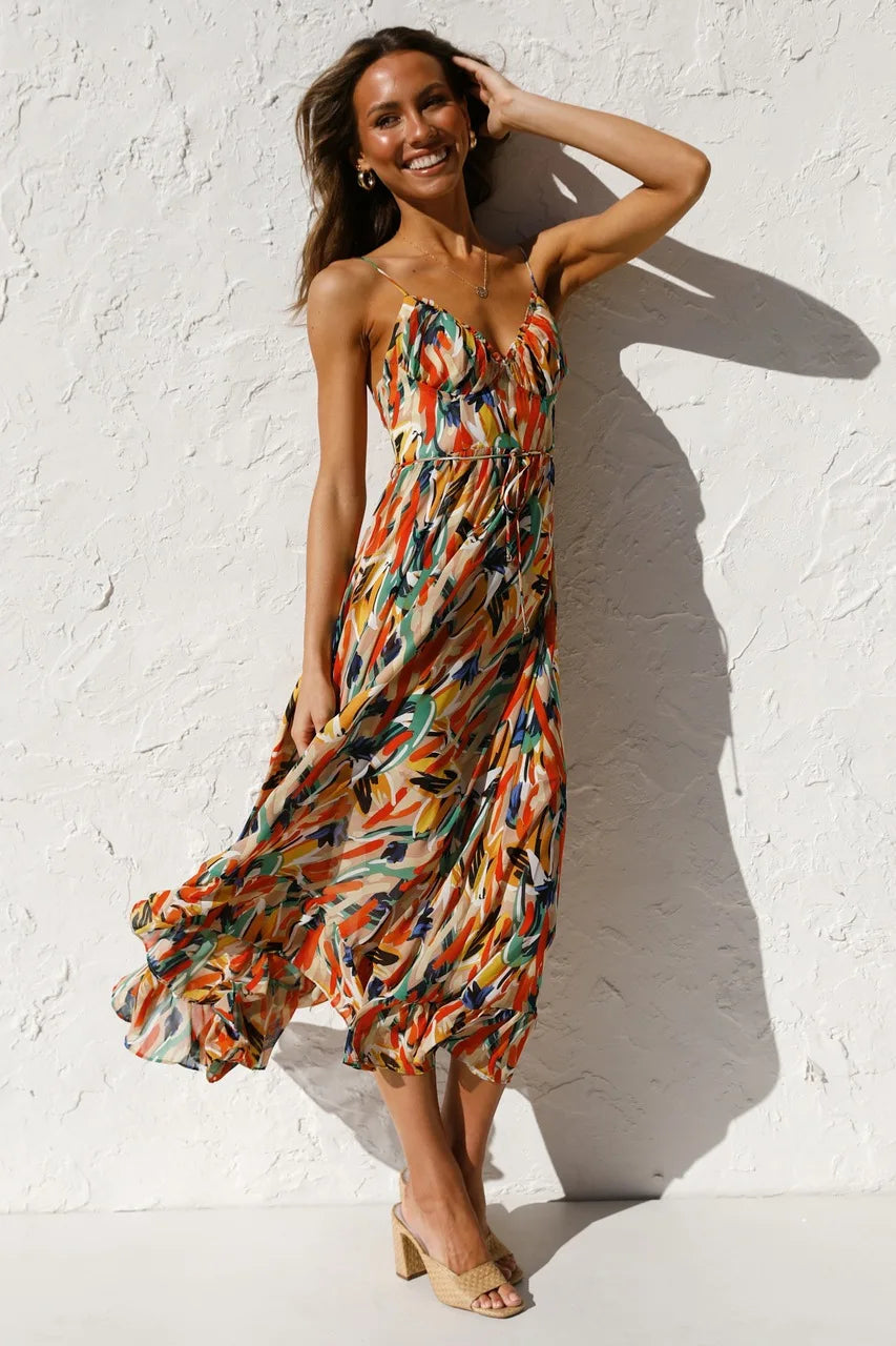 Naomi: Elegant Maxi Dress