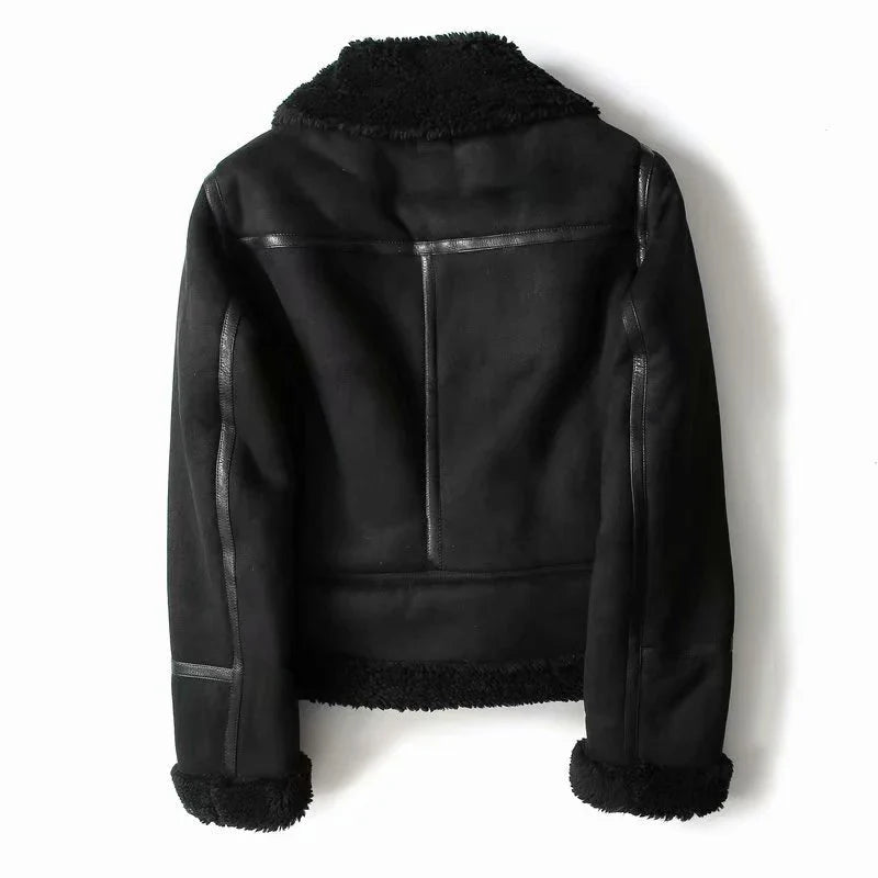 Vita Di Palma™ | Sherpa Leather Jacket