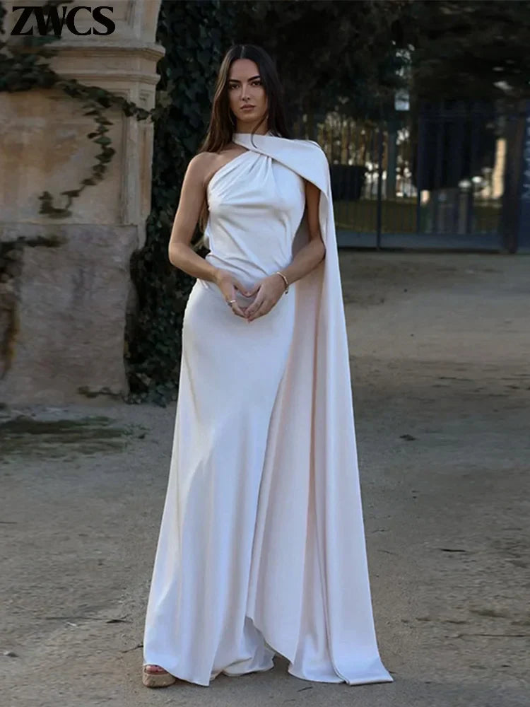 Stella: Timeless Cape Gown
