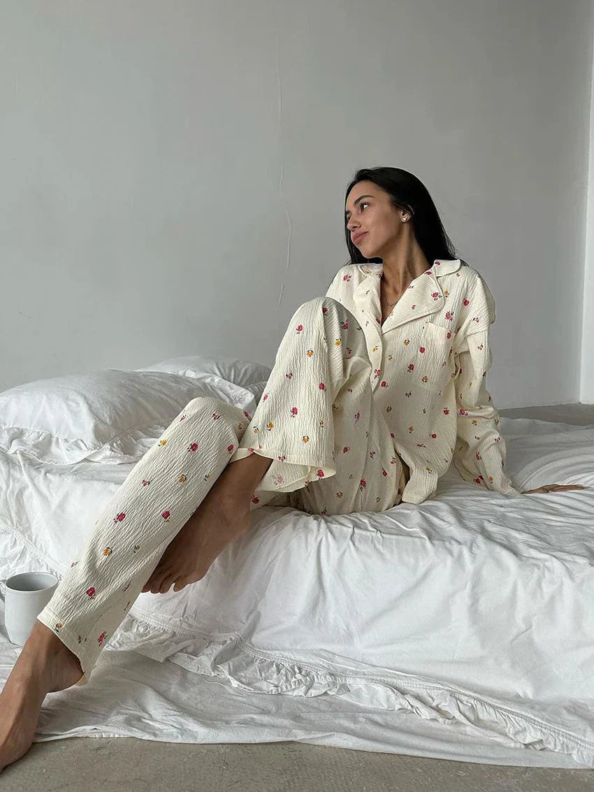 Nina | Soft Flower Pyjama