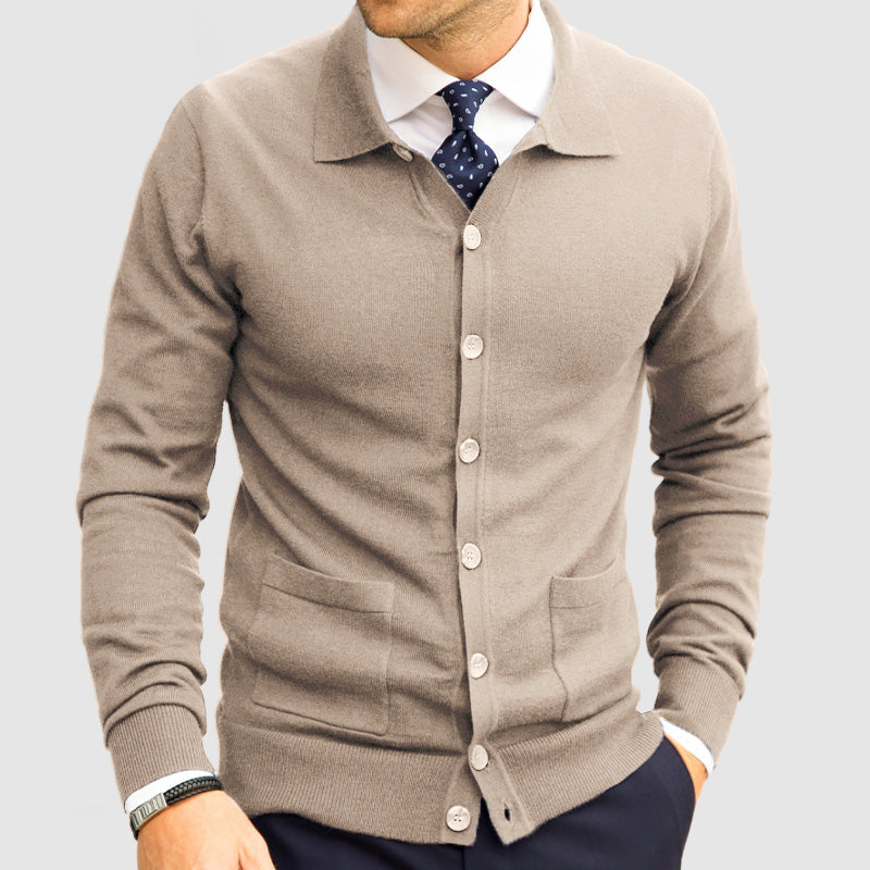 Vita Di Palma™ | Lapel Knit Cardigan