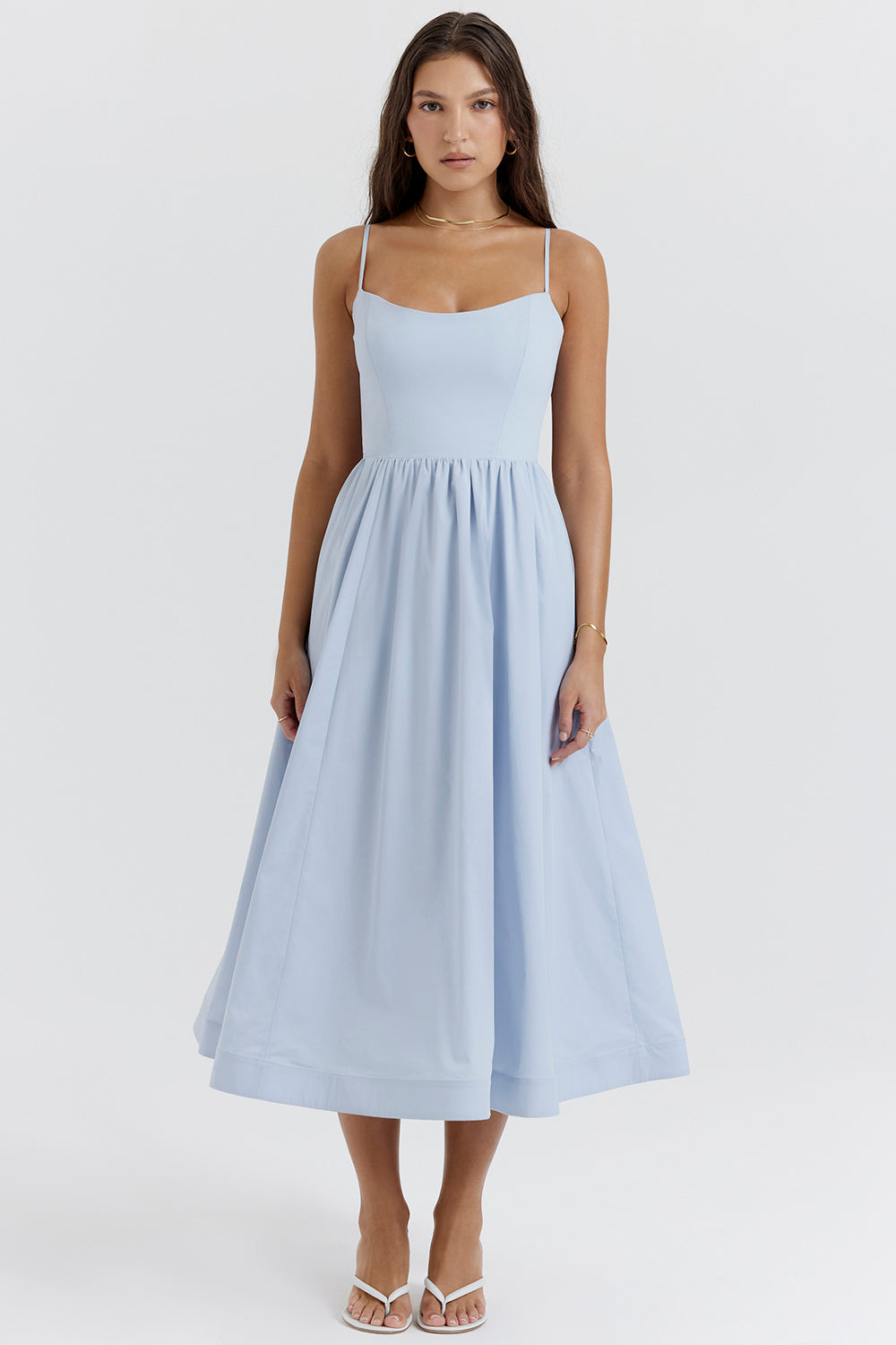 Maria: Elegant Midi Dress