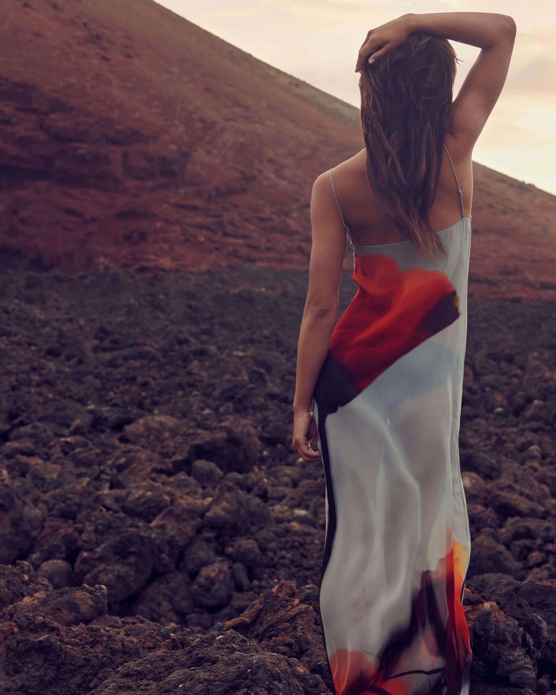 Vita Di Palma™ | Vacation Abstract Tulip Maxi Dress